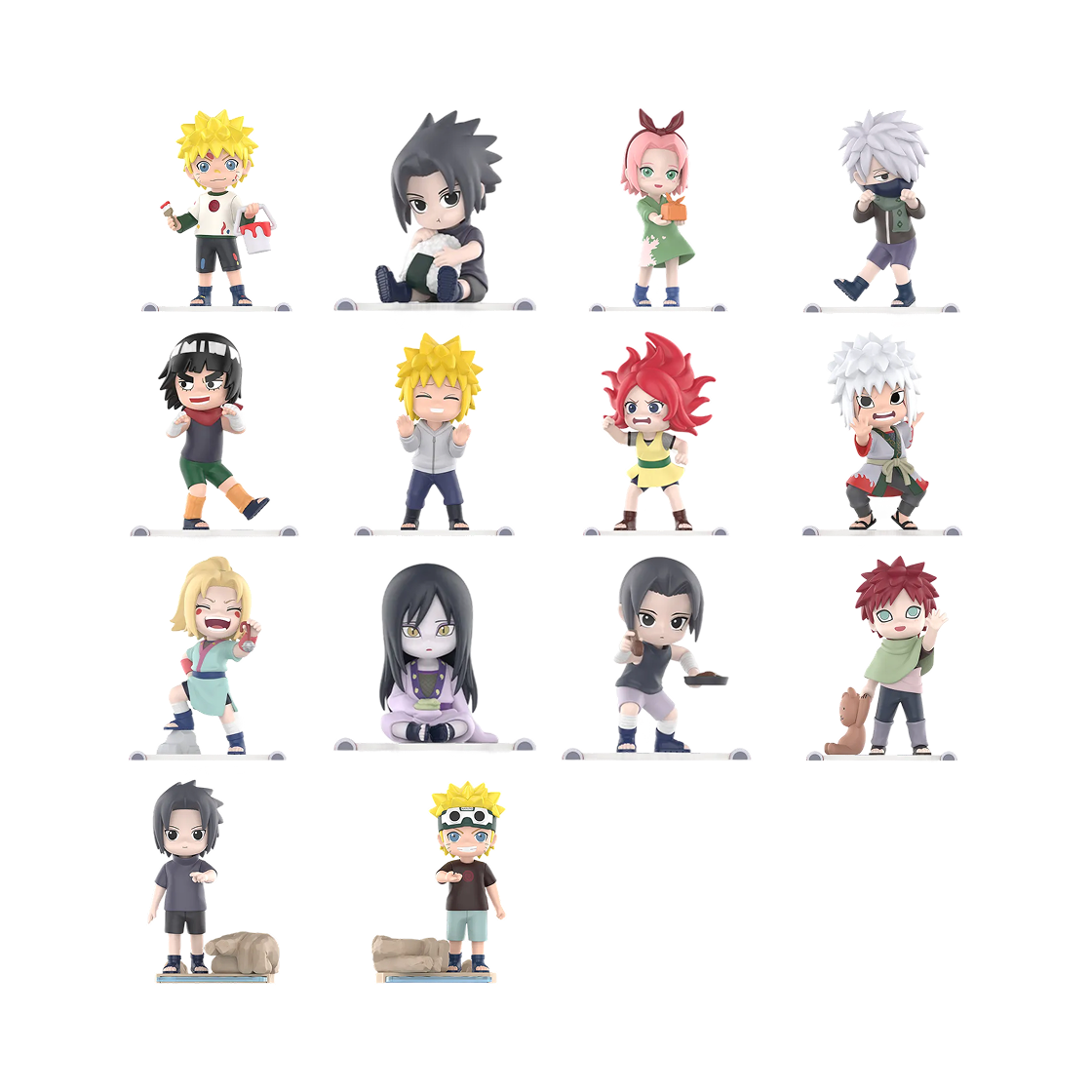 팝마트 나루토 질풍전 시리즈 어린 시절 편 미개봉 랜덤박스 (12개입)(Pop Mart Naruto Shippuden Childhood Series Figures Sealed Case (12 Blind Boxes)) - 2