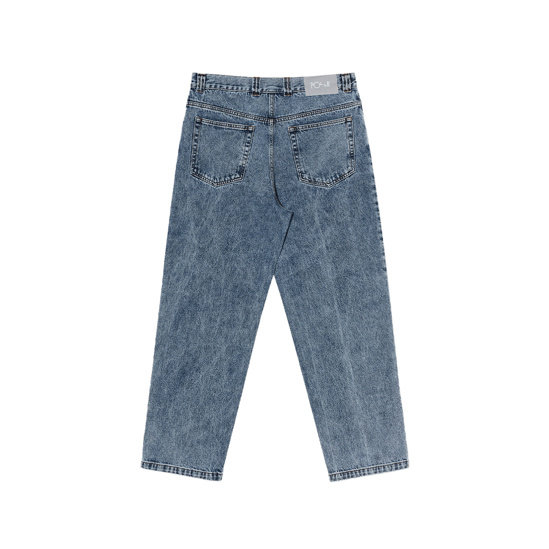 폴라스케이트 93 팬츠 헤비 워시드 블루(Polar Skate Co. 93 Pants Heavy Washed Blue) - 2