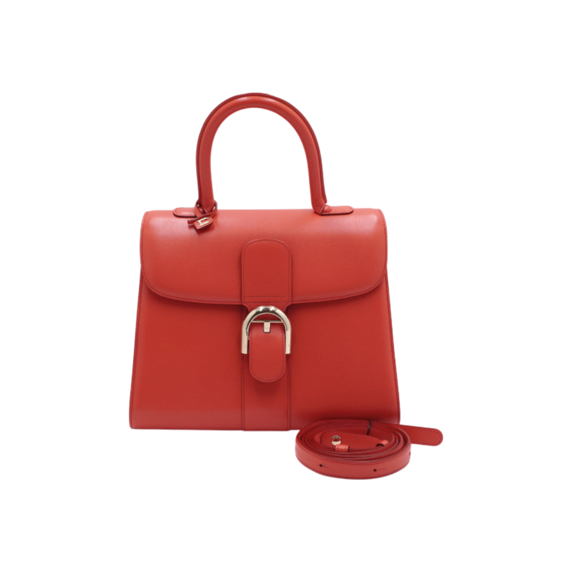 델보 브리앙MM SUNSET 카프스킨 토트백 겸 숄더백 크로스백aa57063(Delvaux Brillant MM Sunset Calfskin Tote & Shoulder Bag)