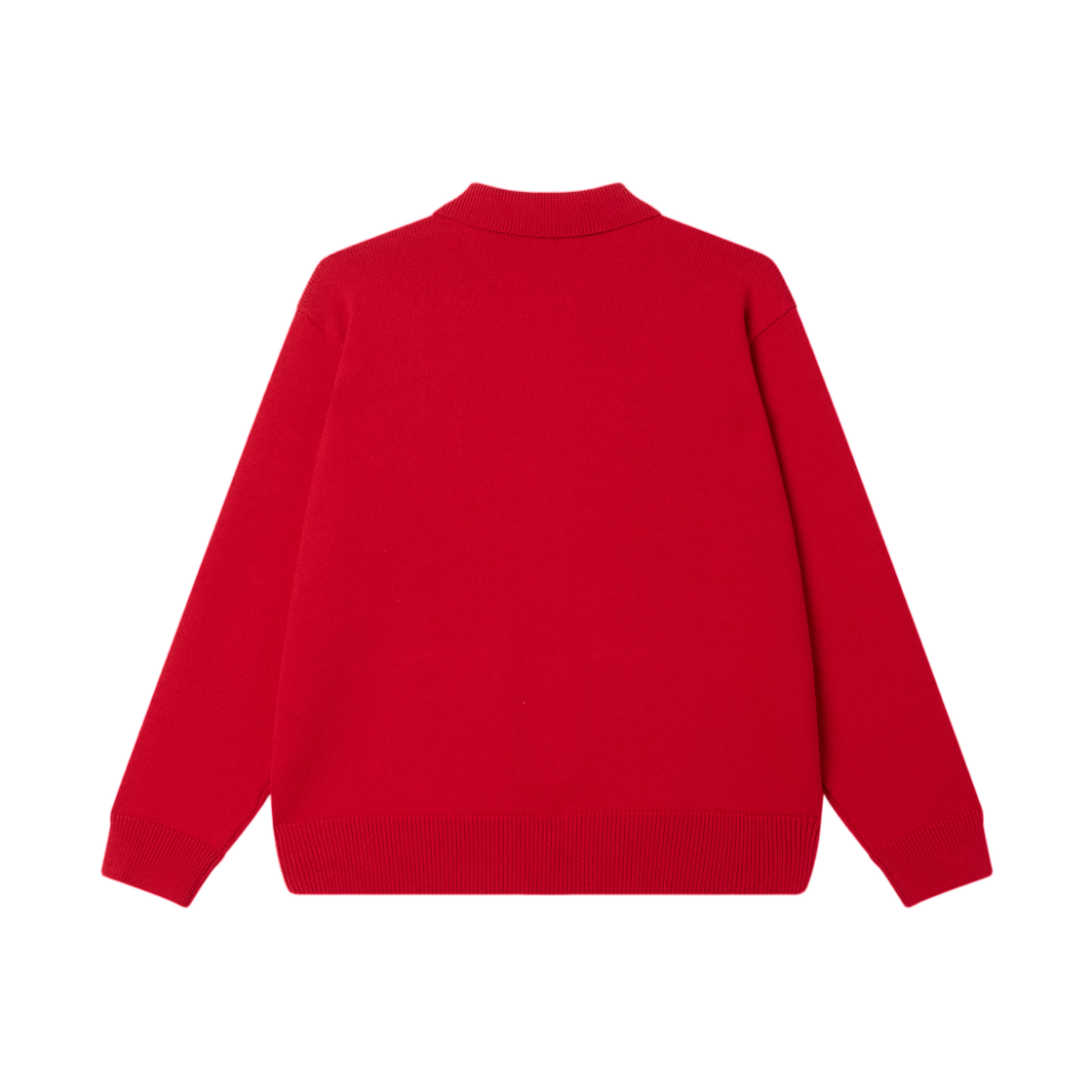 오베이 매트 집 업 스웨터 레드 멀티(Obey Matt Zip Up Sweater Red Multi) - 2