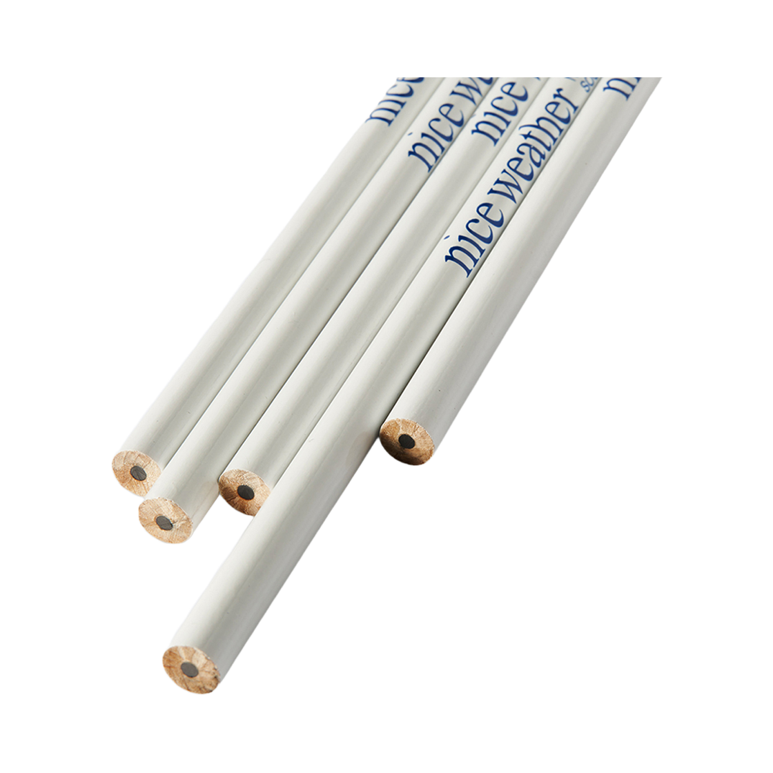 나이스웨더 수베니어 연필 세트 화이트(Nice Weather Souvenir Pencil Set White) - 4