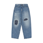 Zara x Ader Error Patchwork Jeans Blue