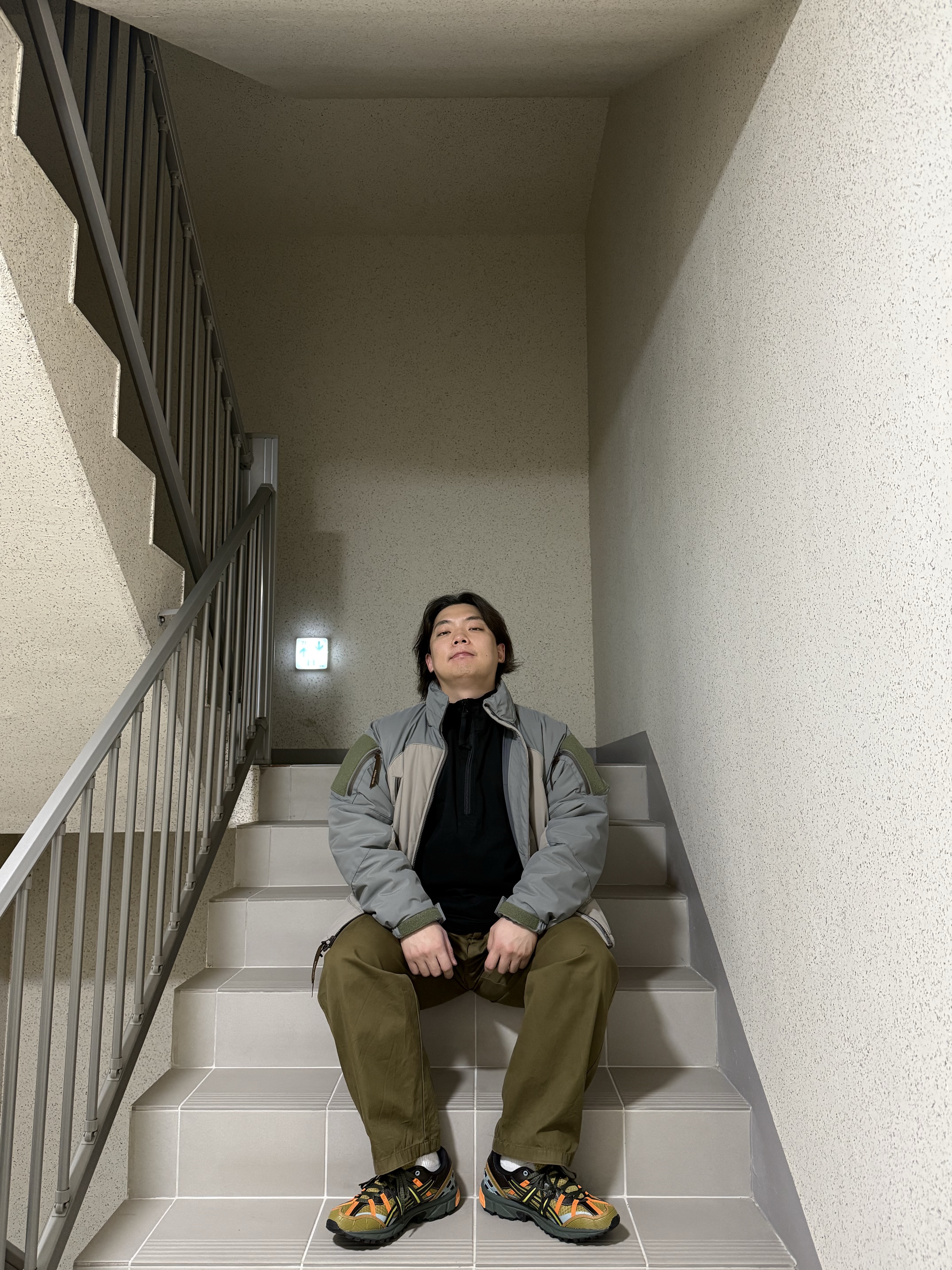 Asics x Andersson Bell Gel-Sonoma 15-50 Olive Oil Dark Brown 착용 스타일 - 5