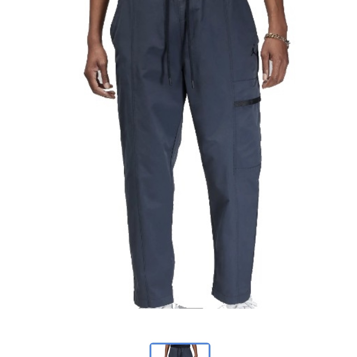 Jordan Essentials Woven Pants Black - US/EU 착용 스타일