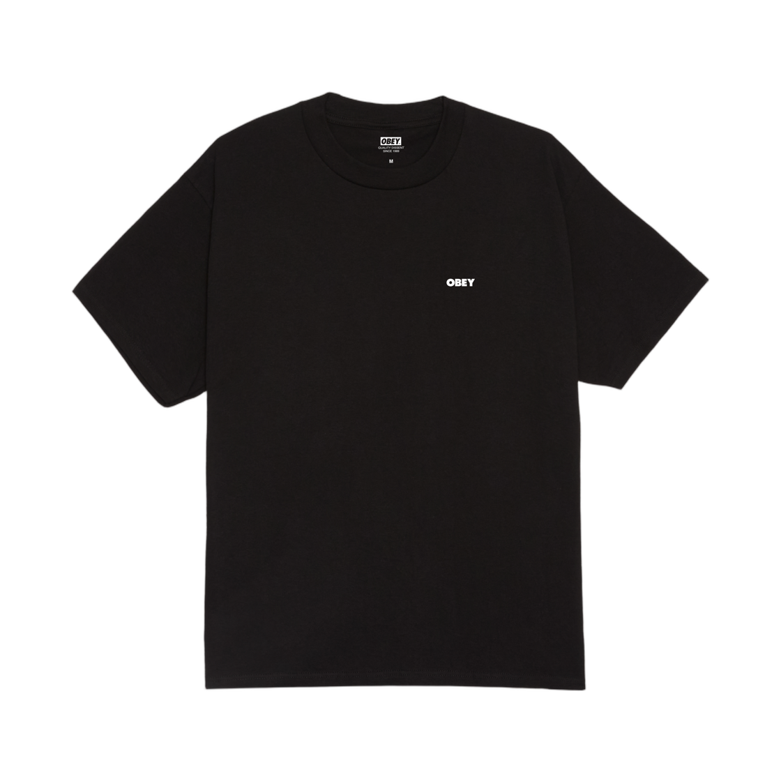 오베이 미디움 이즈 메시지 클래식 티셔츠 블랙(Obey The Medium Is The Message Classic T-Shirt Black) - 2