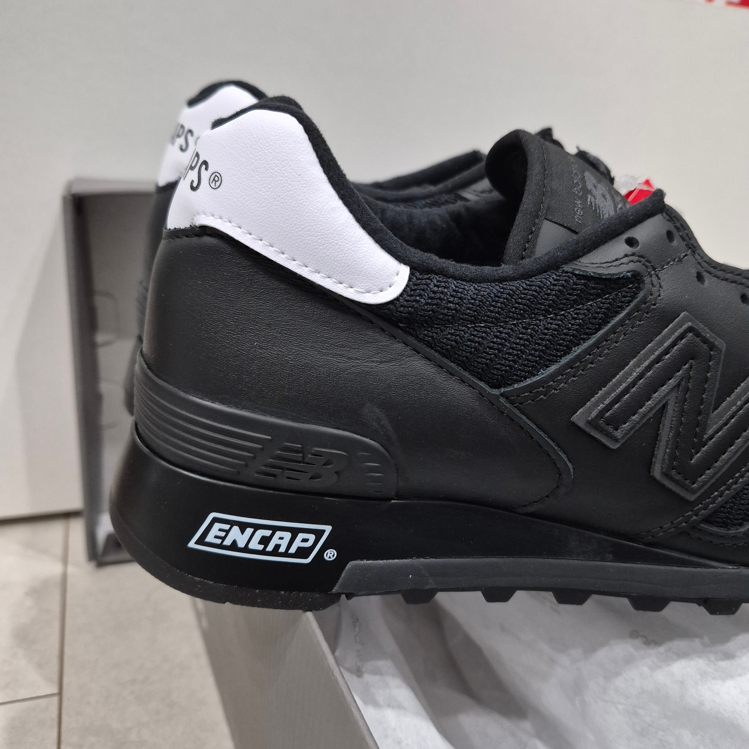 New Balance x WTAPS 1300 Made in USA Black White 착용 스타일 - 1