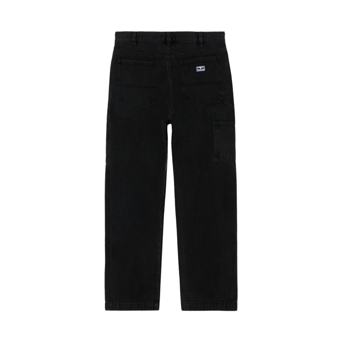 오베이 하드워크 카펜터 데님 페이디드 블랙(Obey Hardwork Carpenter Denim Faded Black) - 2