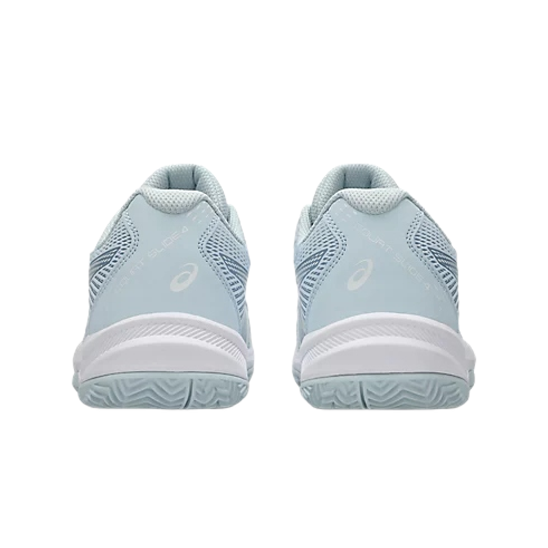 (W) 아식스 코트 슬라이드 4 클레이/OC 스카이 화이트 - B 스탠다드((W) Asics Court Slide 4 Clay/OC Sky White - B Standard) - 3