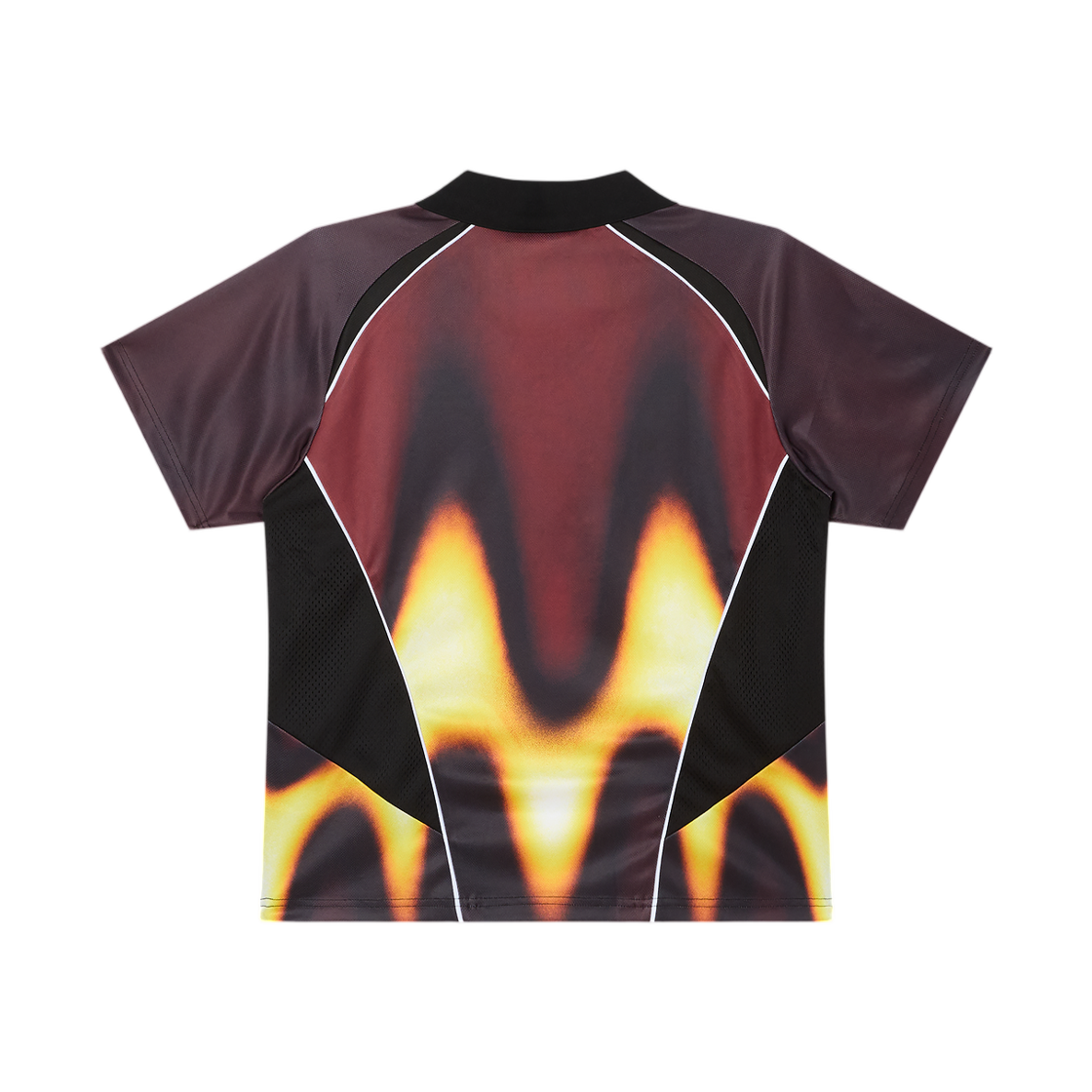 오베이 블러드 사커 저지 번트 레드 멀티(Obey Blurred Soccer Jersey Burnt Red Multi) - 2