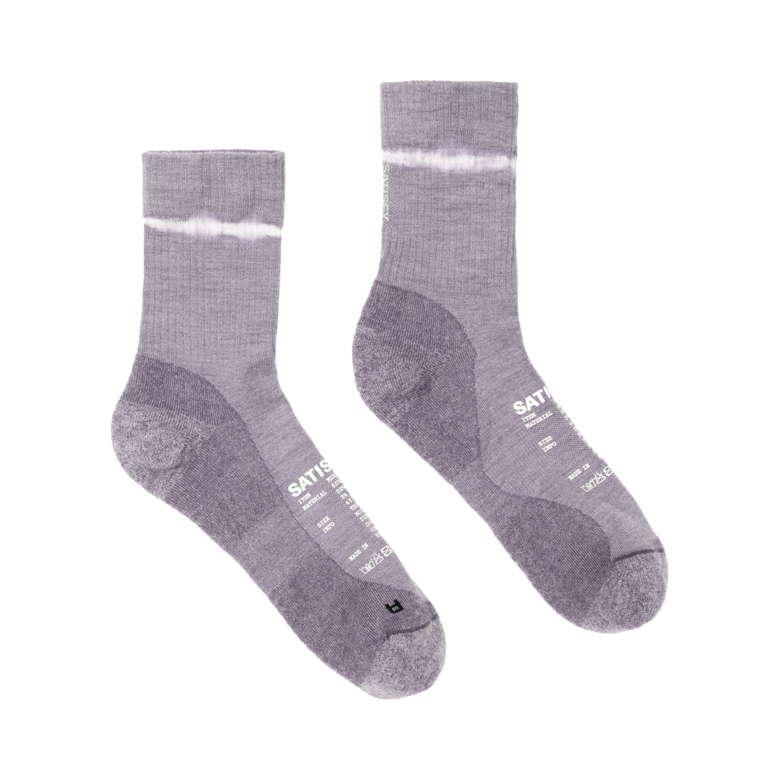32002-71H00 Satisfy Merino Nylon Tube Socks Dusk