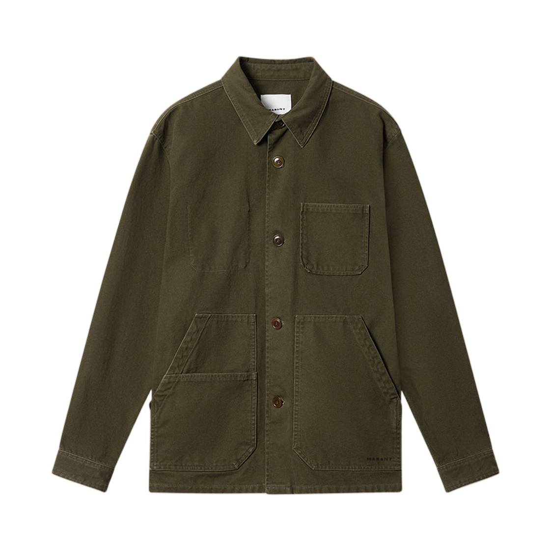 이자벨 마랑 아르디 코튼 캔버스 자켓 카키 - 26SS(Isabel Marant Ardy Cotton Canvas Jacket Khaki - 26SS)