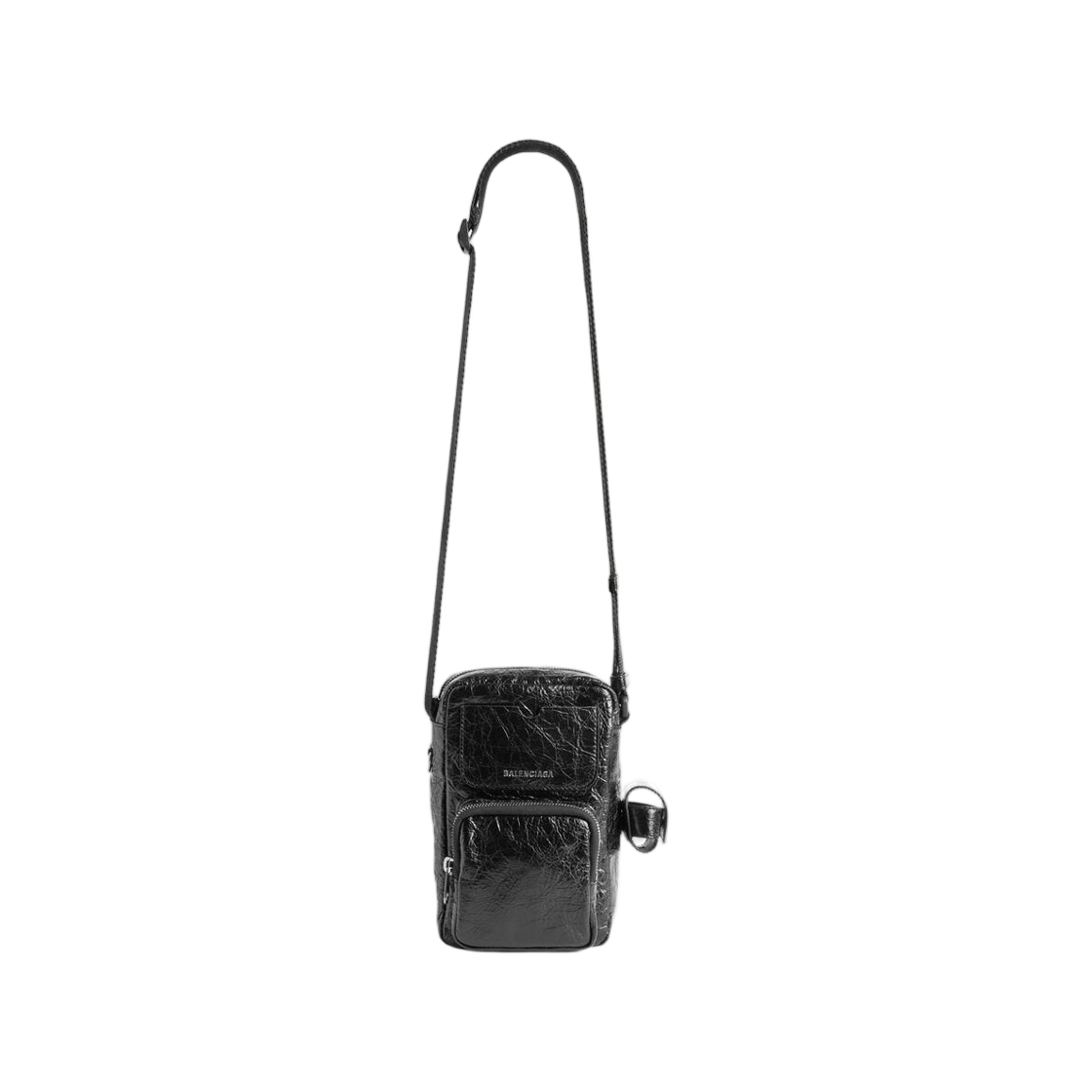 867381210C81000 Balenciaga Superbusy Vertical Crossbody Bag In Black