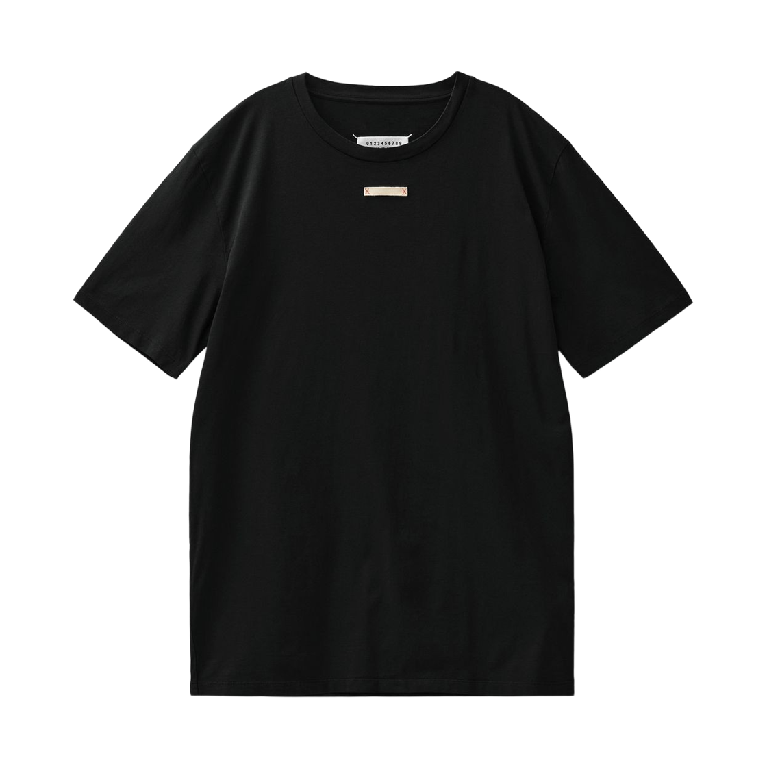 메종 마르지엘라 저지 숏슬리브 티셔츠 블랙(Maison Margiela Jersey Short Sleeve T-Shirt Black) - 1