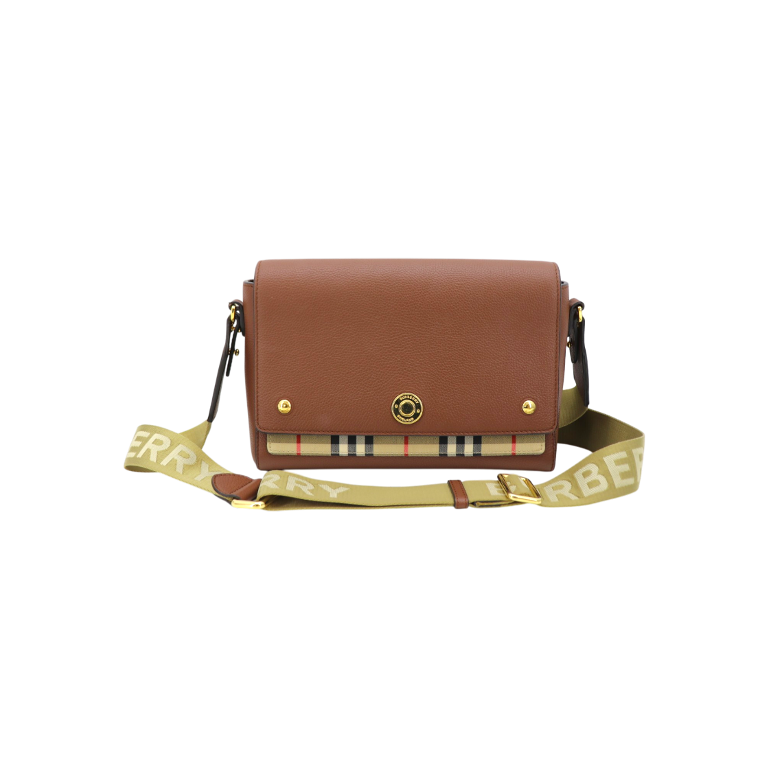 버버리 빈티지 체크 노트 크로스백 80211101(Burberry Vintage Check Note Crossbody Bag 80211101) - 1