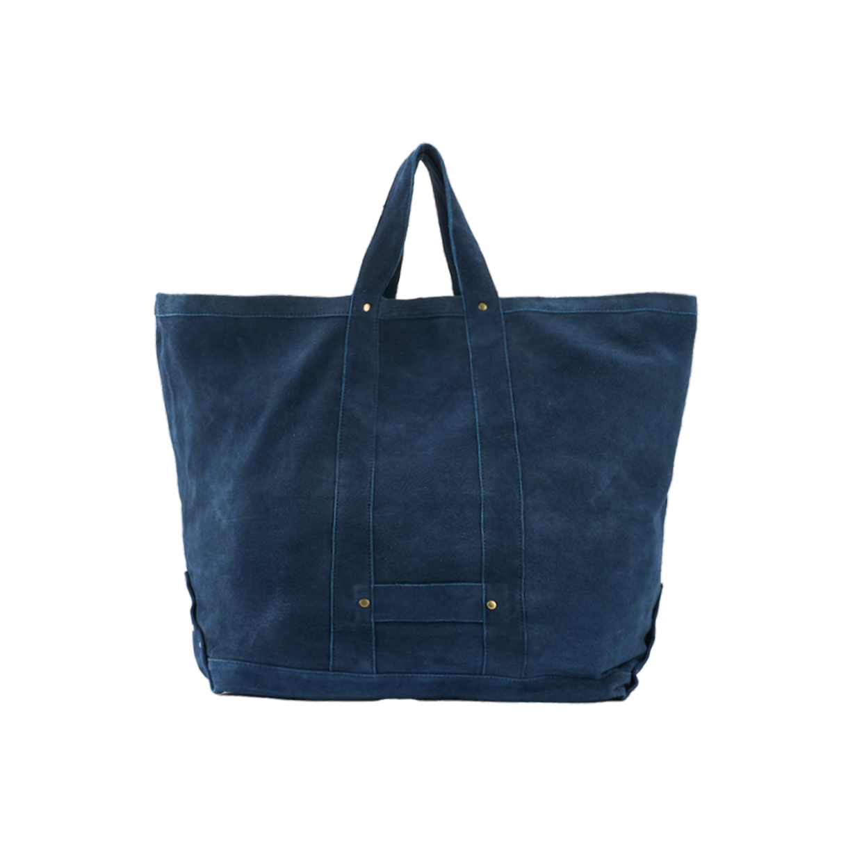 세븐바이세븐 레더 토트 백 네이비 - 26SS(Seven By Seven Leather Tote Bag Navy - 26SS)