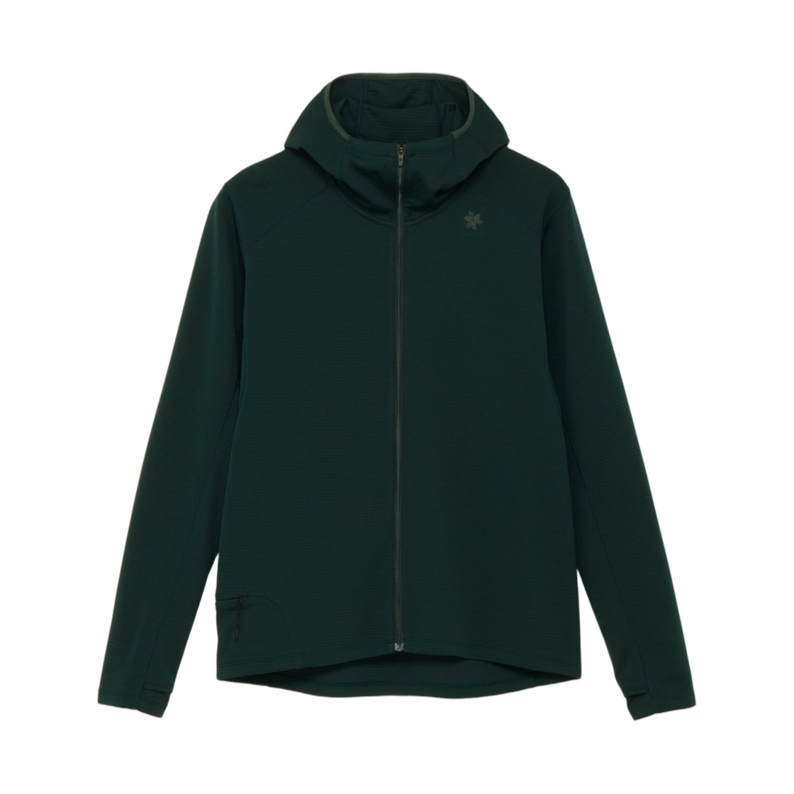 골드윈 듀얼 레이어드 롱슬리브 후디 딥 사이프러스(Goldwin Dual Layered L/S Hoodie Deep Cypress)