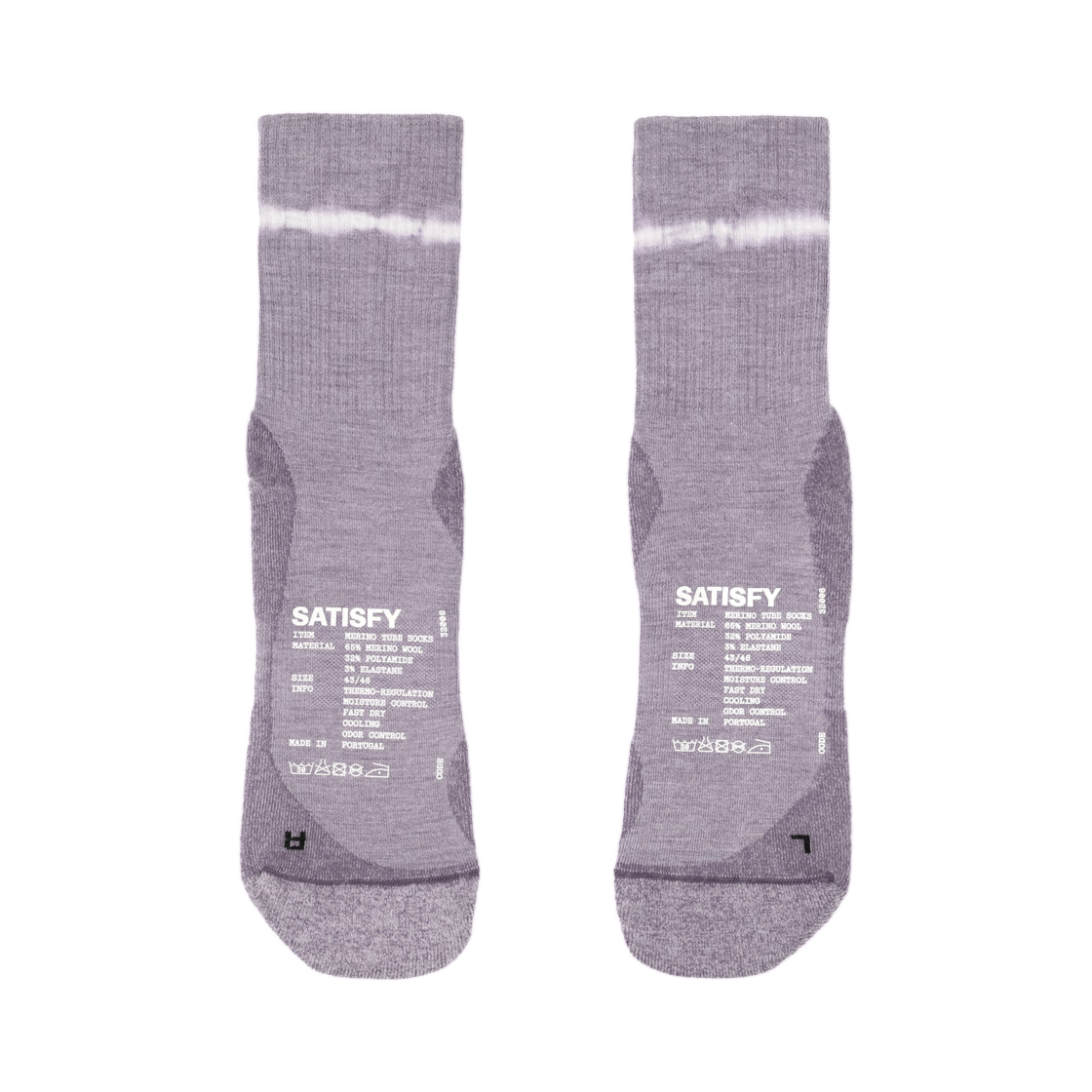 새티스파이 메리노 나일론 튜브 삭스 더스크(Satisfy Merino Nylon Tube Socks Dusk) - 2