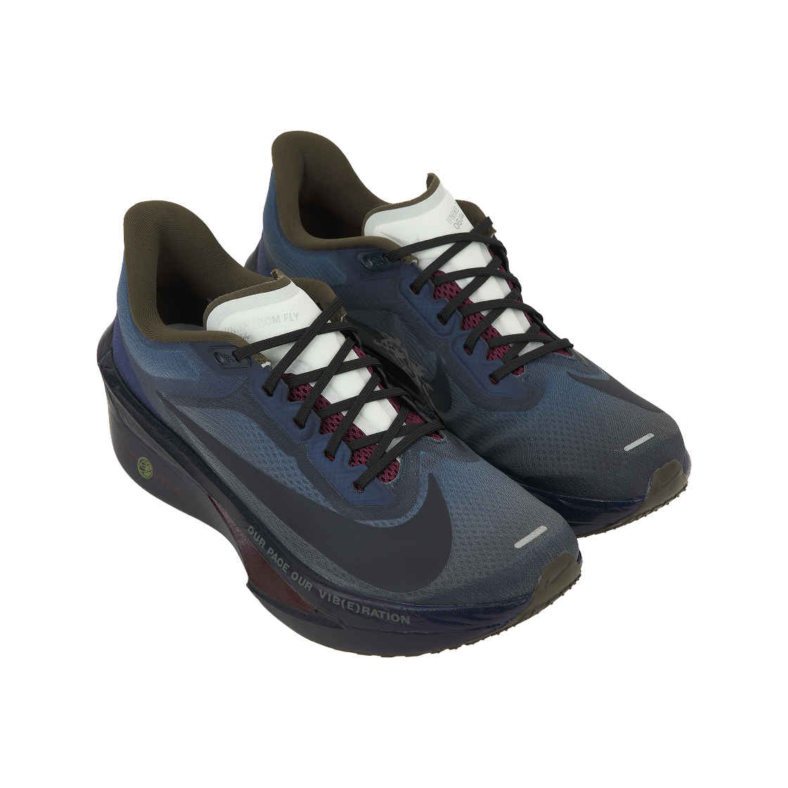 나이키 줌 플라이 6 코트 블루 버건디 애쉬(Nike Zoom Fly 6 Court Blue Burgundy Ash) - 4