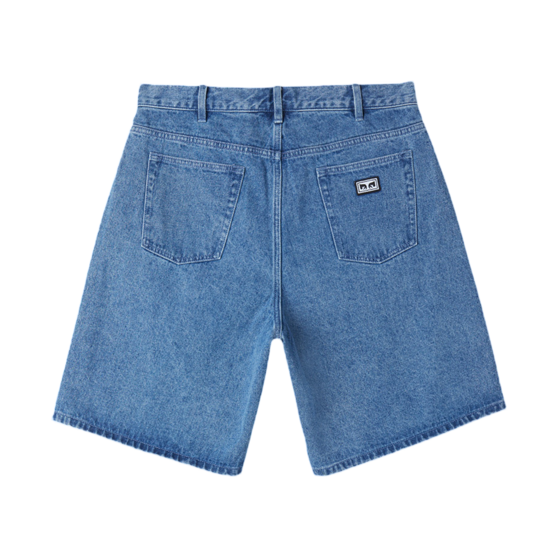 오베이 빅윅 배기 데님 쇼츠 라이트 인디고(Obey Bigwig Baggy Denim Short Light Indigo) - 2