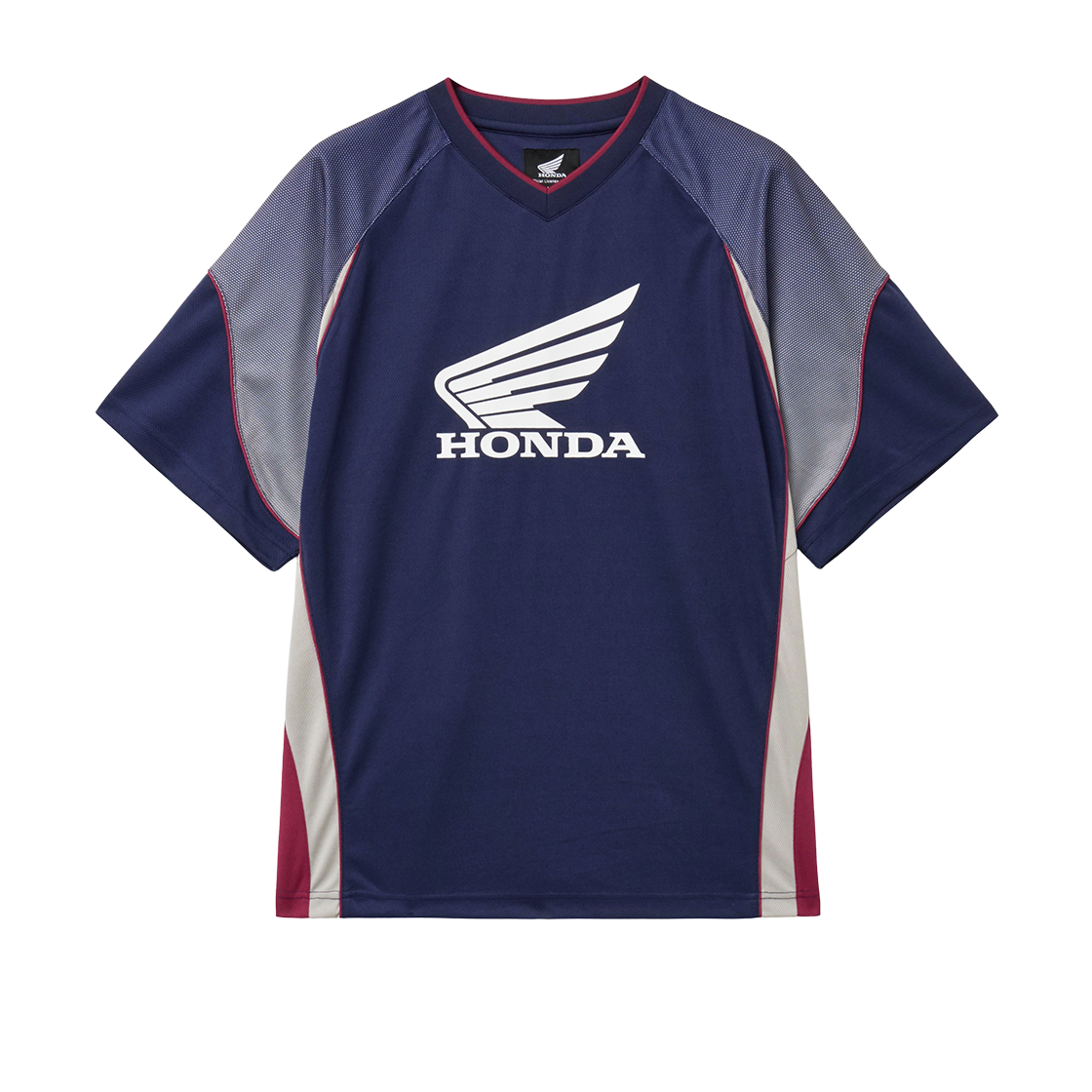 혼다 메쉬 스피드 트랙 반팔 티셔츠 네이비