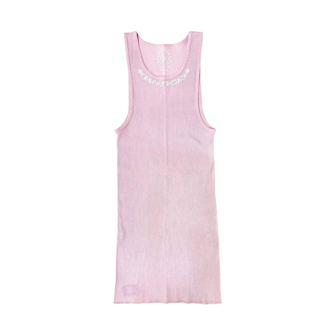 - Chrome Hearts Love You Script Tank Top Pink