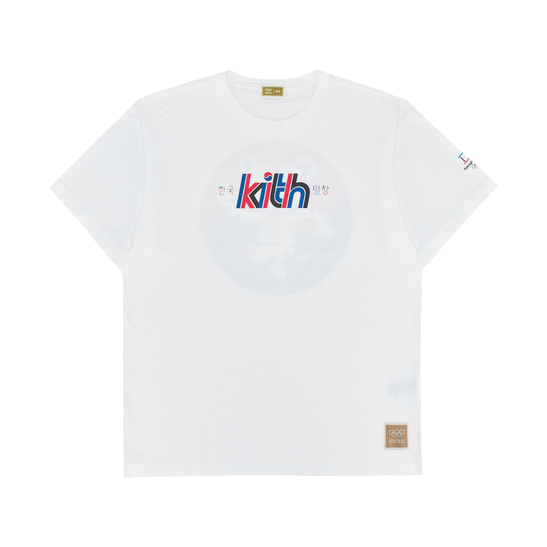 키스 포 올림픽 헤리티지 평창 티셔츠 화이트(Kith for Olympics Heritage Pyeongchang T-Shirt White)