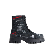Balenciaga Combat Strike Boot In Black