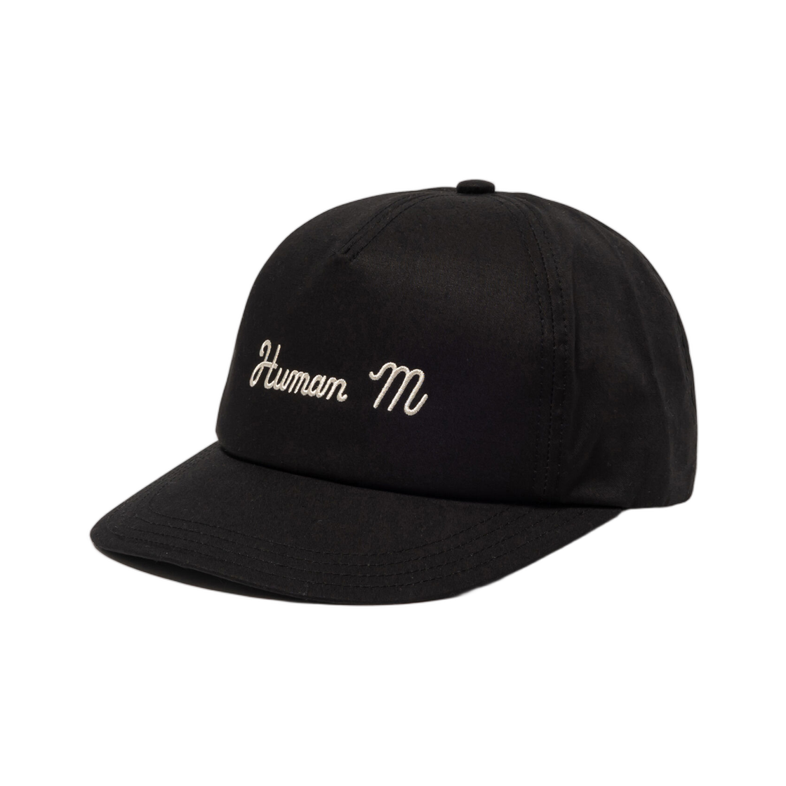 HM31GD017 Human Made 5 Panel Twill Cap Black