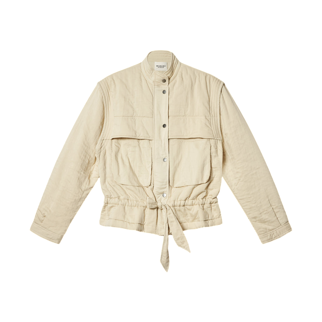 (W) 이자벨 마랑 블란디나 숏 자켓 에크루 - 26SS((W) Isabel Marant Blandina Short Jacket Ecru - 26SS)