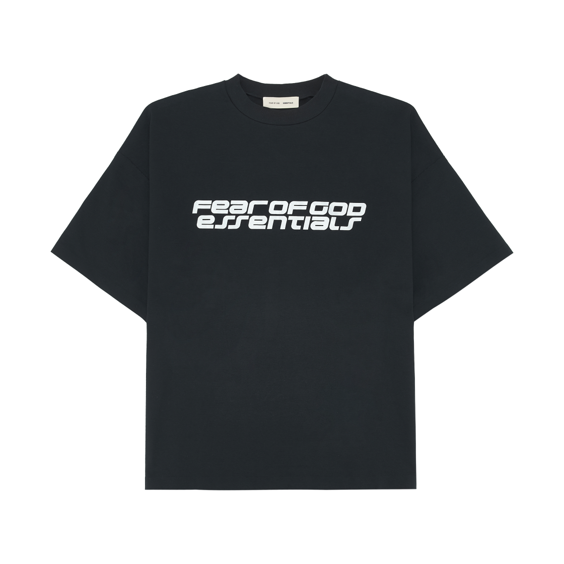 - Essentials Ponte 90s T-Shirt Vintage Black - 25FW