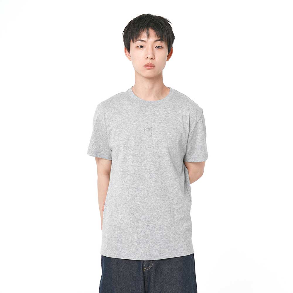 사파리스팟 베이직 미니 사파리 티셔츠 해더 그레이(Safarispot Basic Mini Safari T-Shirt Heather Gray) - 3