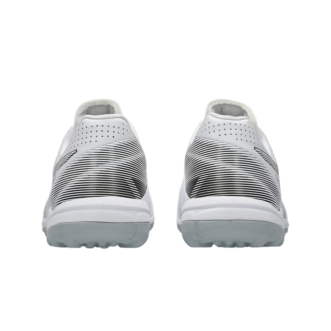 아식스 칼체토 WD 9 TF 화이트 건메탈 - 2E 와이드(Asics Calcetto WD 9 TF White Gunmetal - 2E Wide) - 3