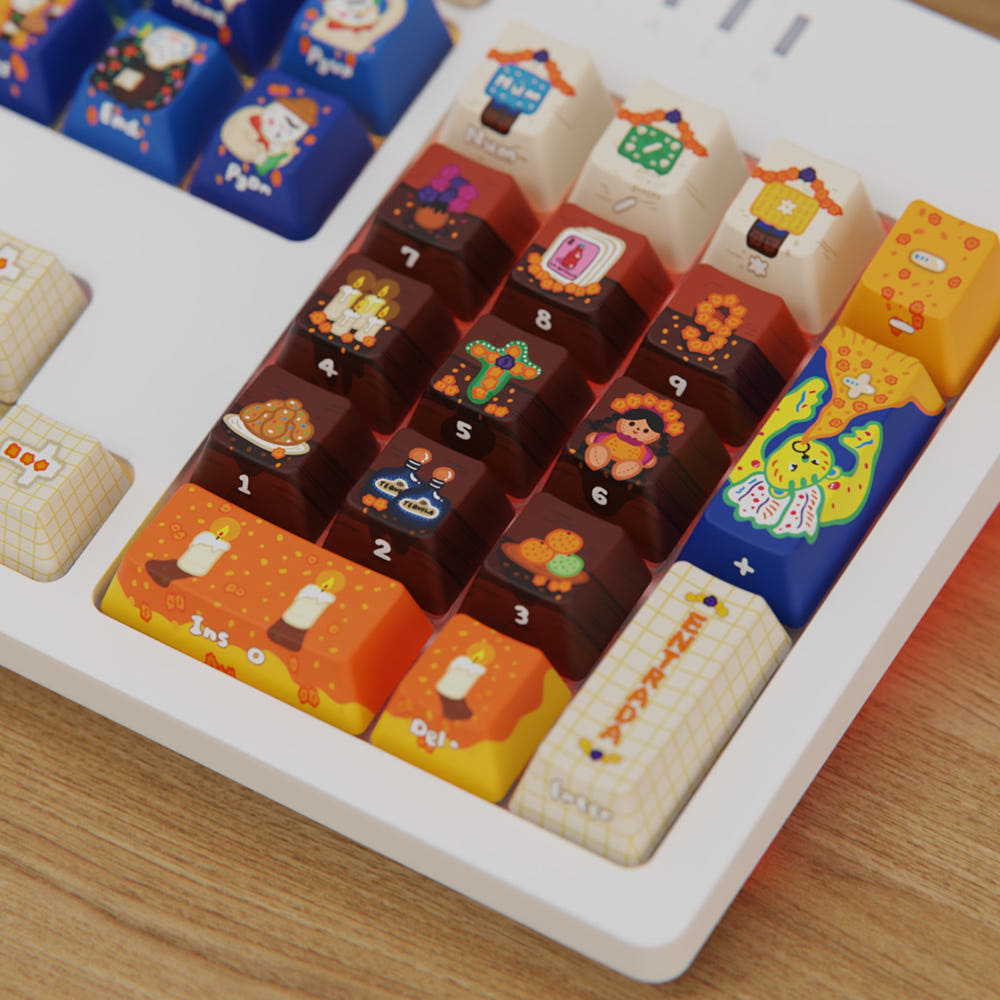 시이닷 믹뜰란 염료승화 한글 PBT 키캡(C.e.dot  Mictlan Hangul PBT Keycaps) - 5