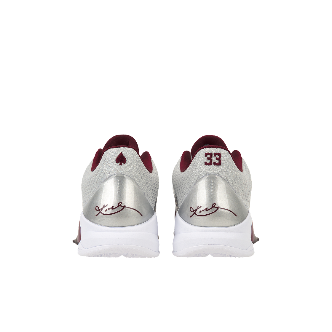 나이키 코비 5 프로트로 로우어 메리온 에이스 어웨이 메탈릭 실버 팀 레드(Nike Kobe 5 Protro Lower Merion Aces Away Metallic Silver Team Red) - 6