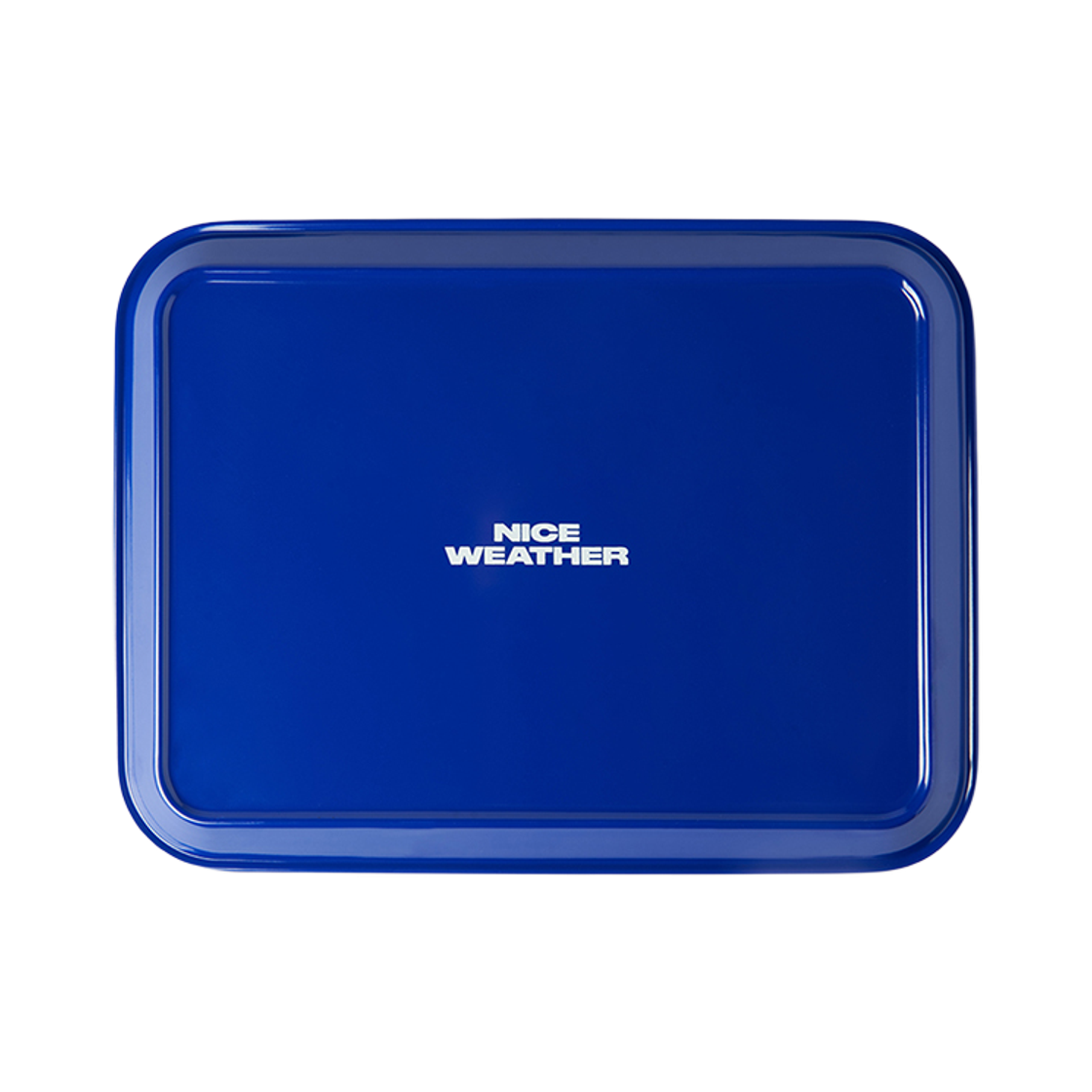 나이스웨더 수베니어 가이 트레이 화이트/블루(Nice Weather Souvenir Guy Tray White/Blue) - 2
