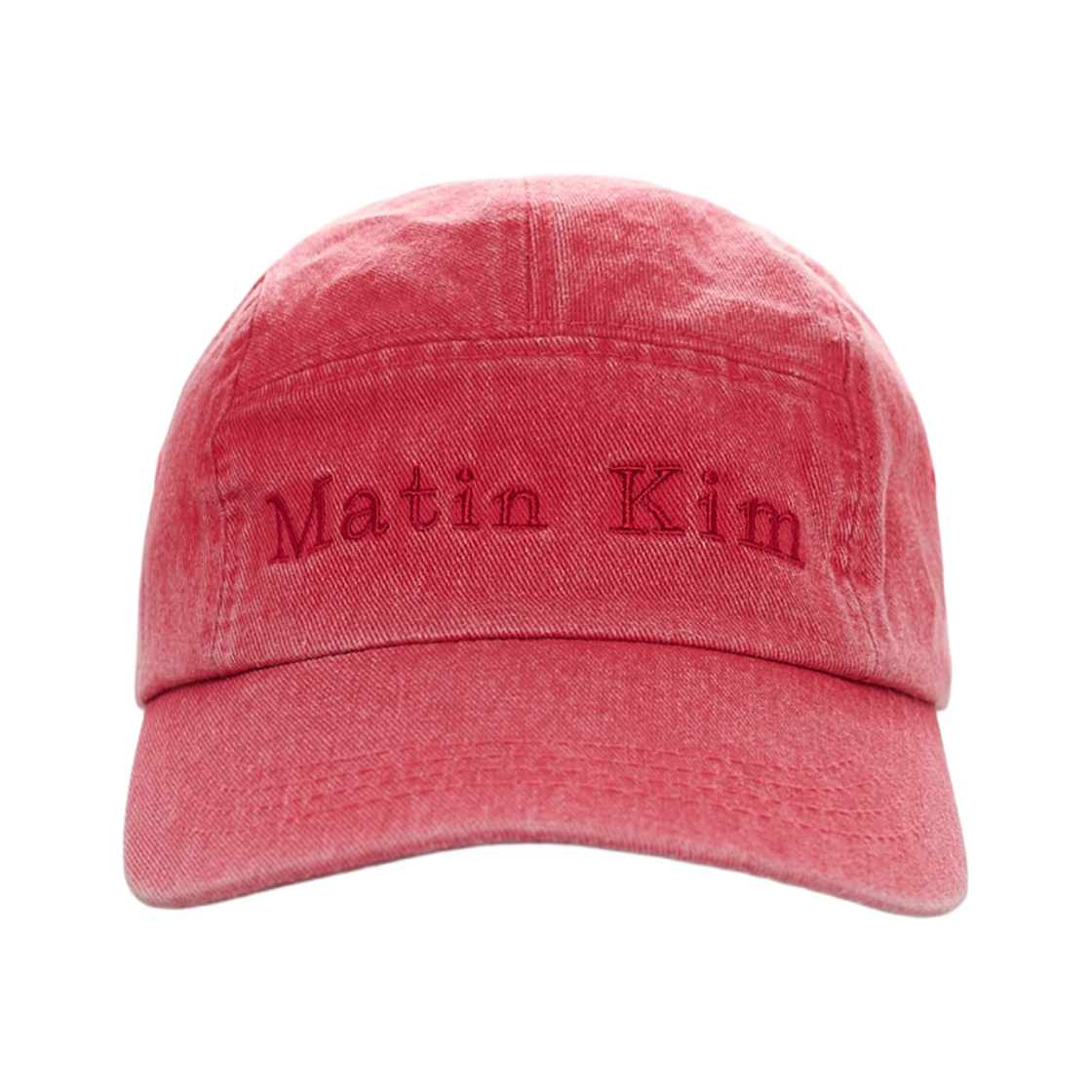 MK2634HT005MRD Matin Kim Matin Washed Camp Cap Red