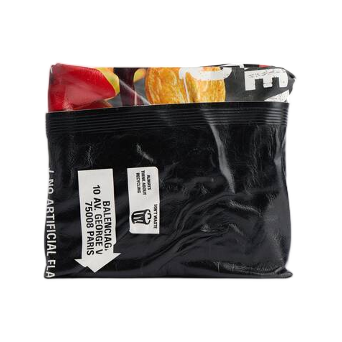 발렌시아가 칩스 스퀘어 폴디드 월렛 블랙(Balenciaga Chips Square Folded Wallet In Black) - 2
