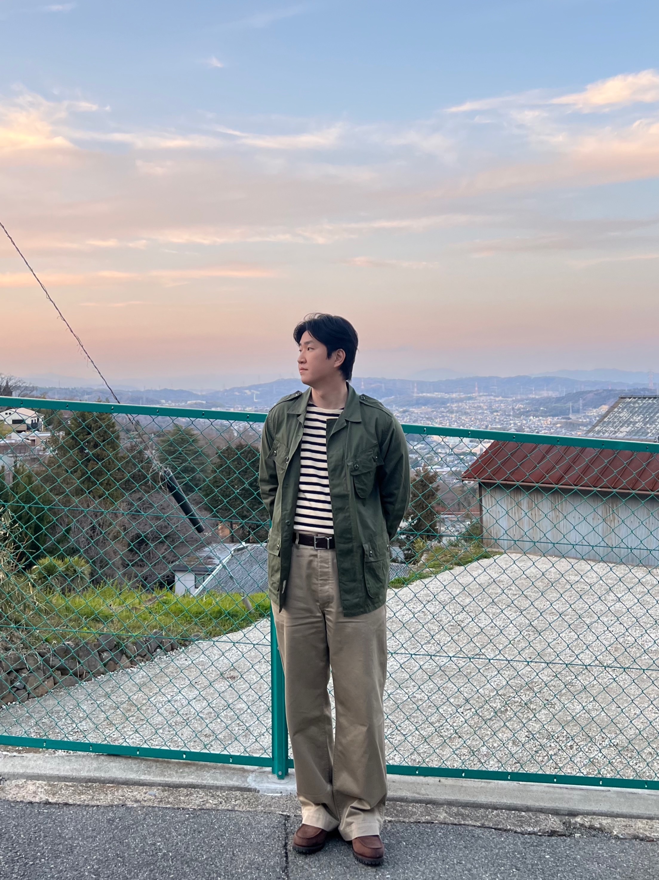 Timberland x Thisisneverthat 3-Eye Authentic Boat Shoes Brown - Wide, Buzz Rickson's Coat Combat Tropical Olive 착용 스타일 - 1