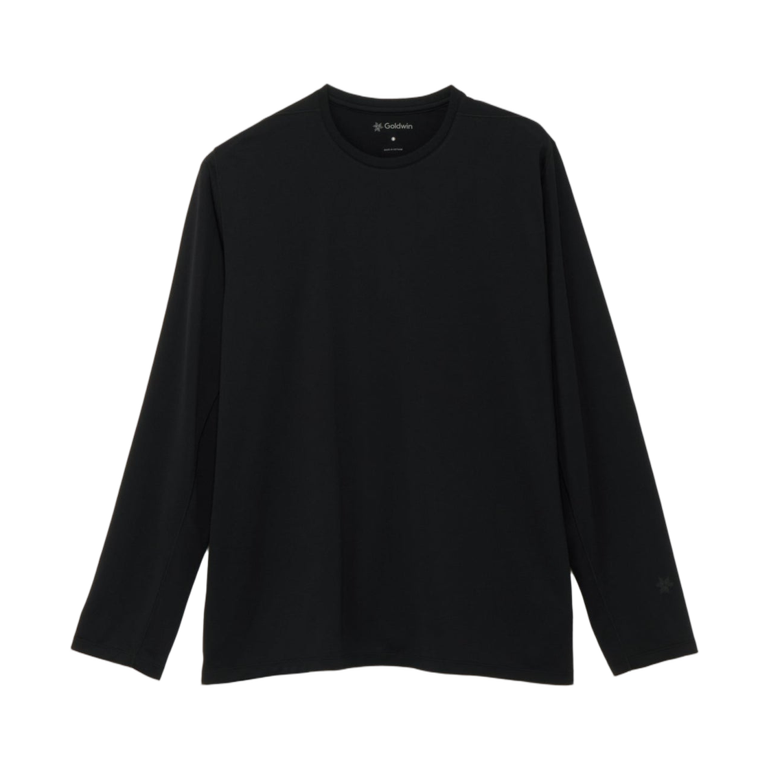GM46118 Goldwin WF-Dry L/S T-shirt Black