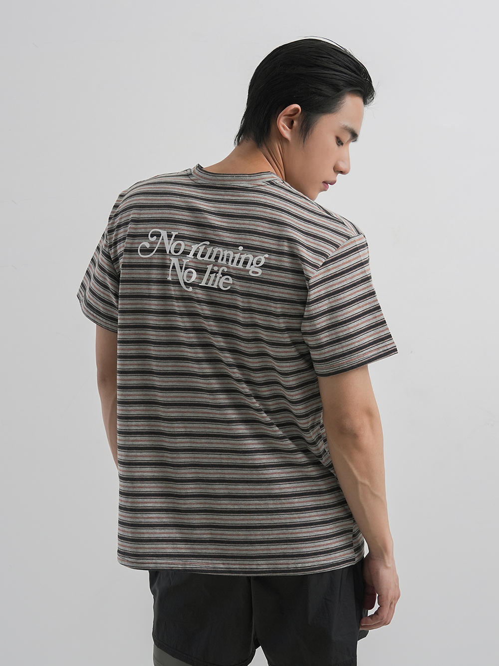 디아더생츄어리 NRNL ST 반팔 티셔츠 데일리 그레이(THE ATHER SANCTUARY NRNL Stripe SS Tee Daily Gray) - 5