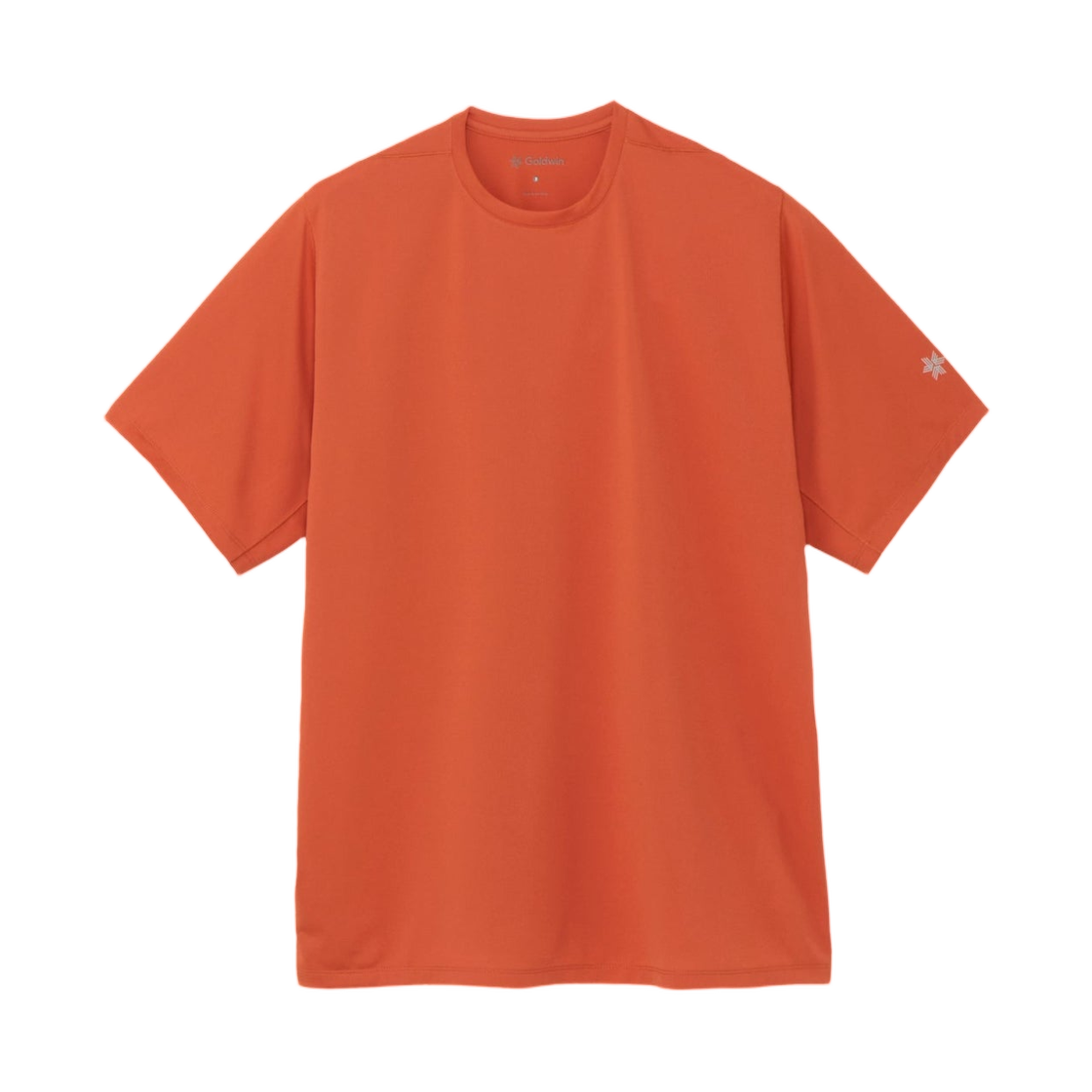 골드윈 WF 드라이 티셔츠 카넬리언(Goldwin WF-Dry T-shirt Carnelian)