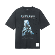 Satisfy Mothtech T‑Shirt Aged Black