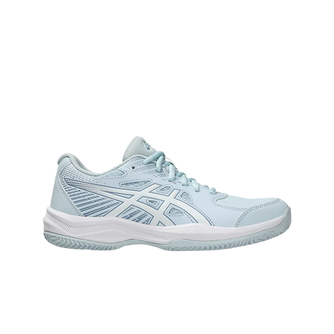 1042A284-401 (W) Asics Court Slide 4 Clay/OC Sky White - B Standard