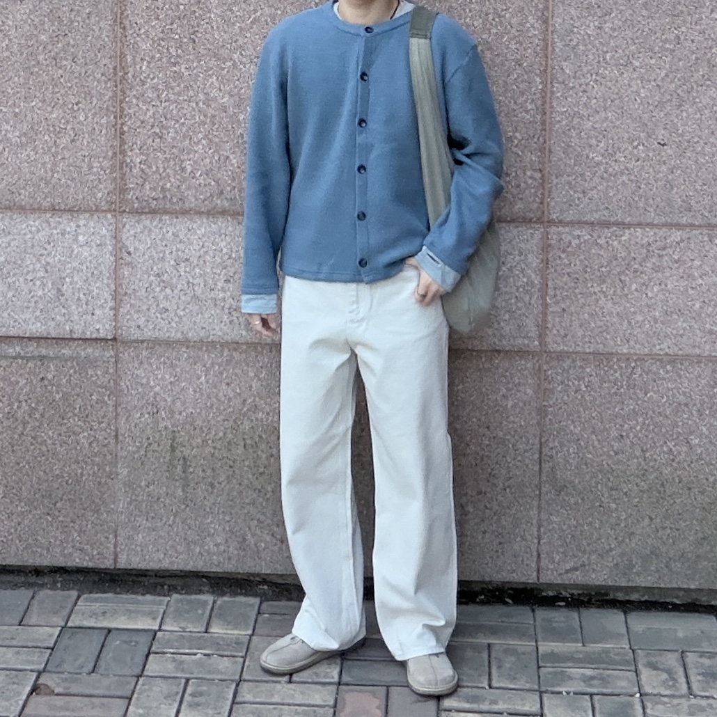 Clarks Desert Trek Taupe Nubuck, PERENN Washed Cotton Shoulder Bag Sage 착용 스타일 - 3