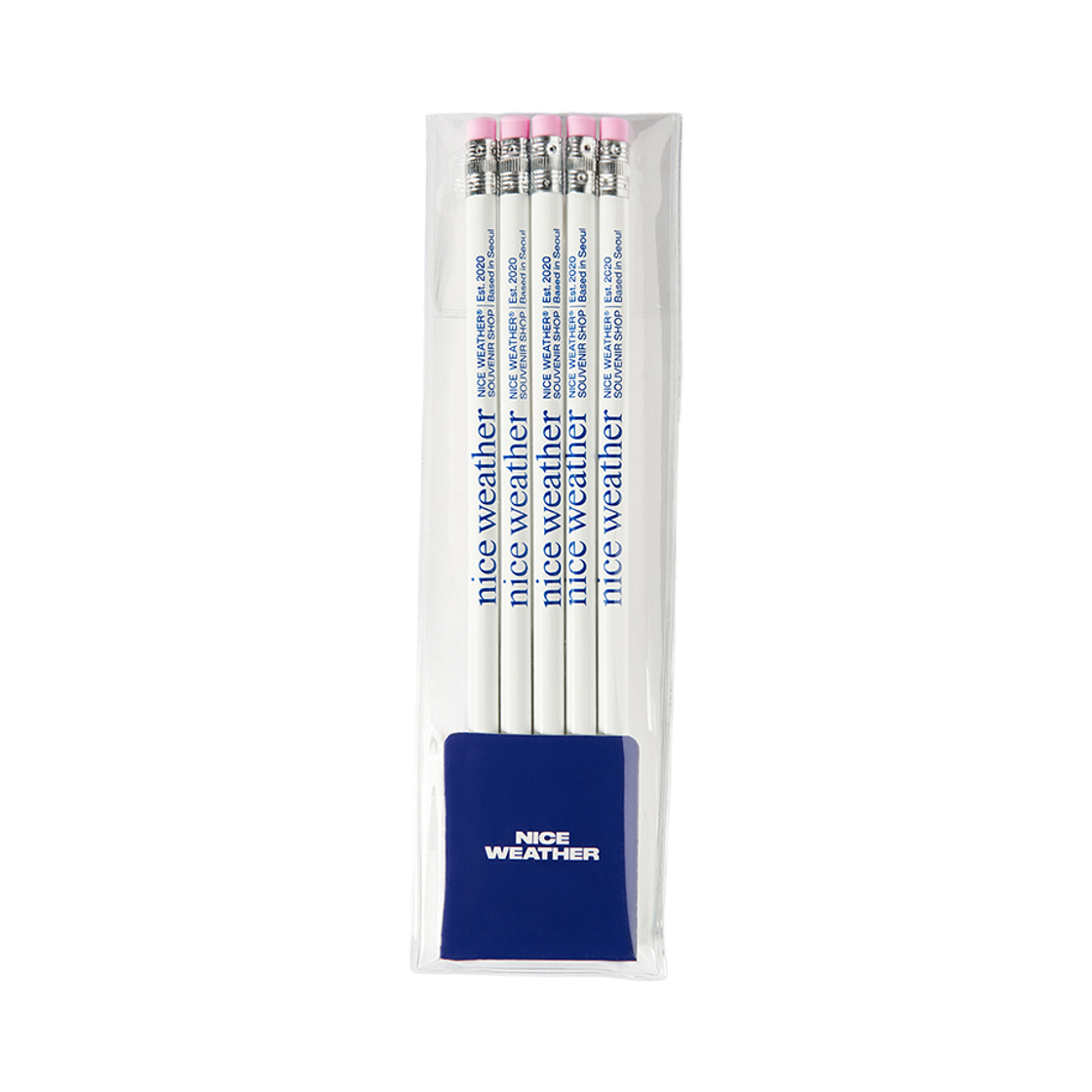 나이스웨더 수베니어 연필 세트 화이트(Nice Weather Souvenir Pencil Set White) - 2