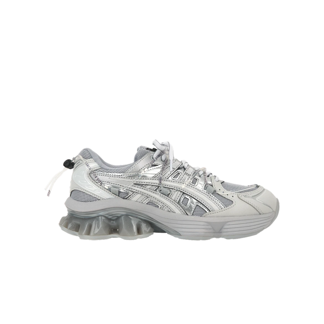 아식스 x 요아소비 젤 키네틱 Y 피드몬트 그레이 퓨어 실버(Asics x Yoasobi Gel-Kinetic Fluent Y Piedmont Grey Pure Silver)