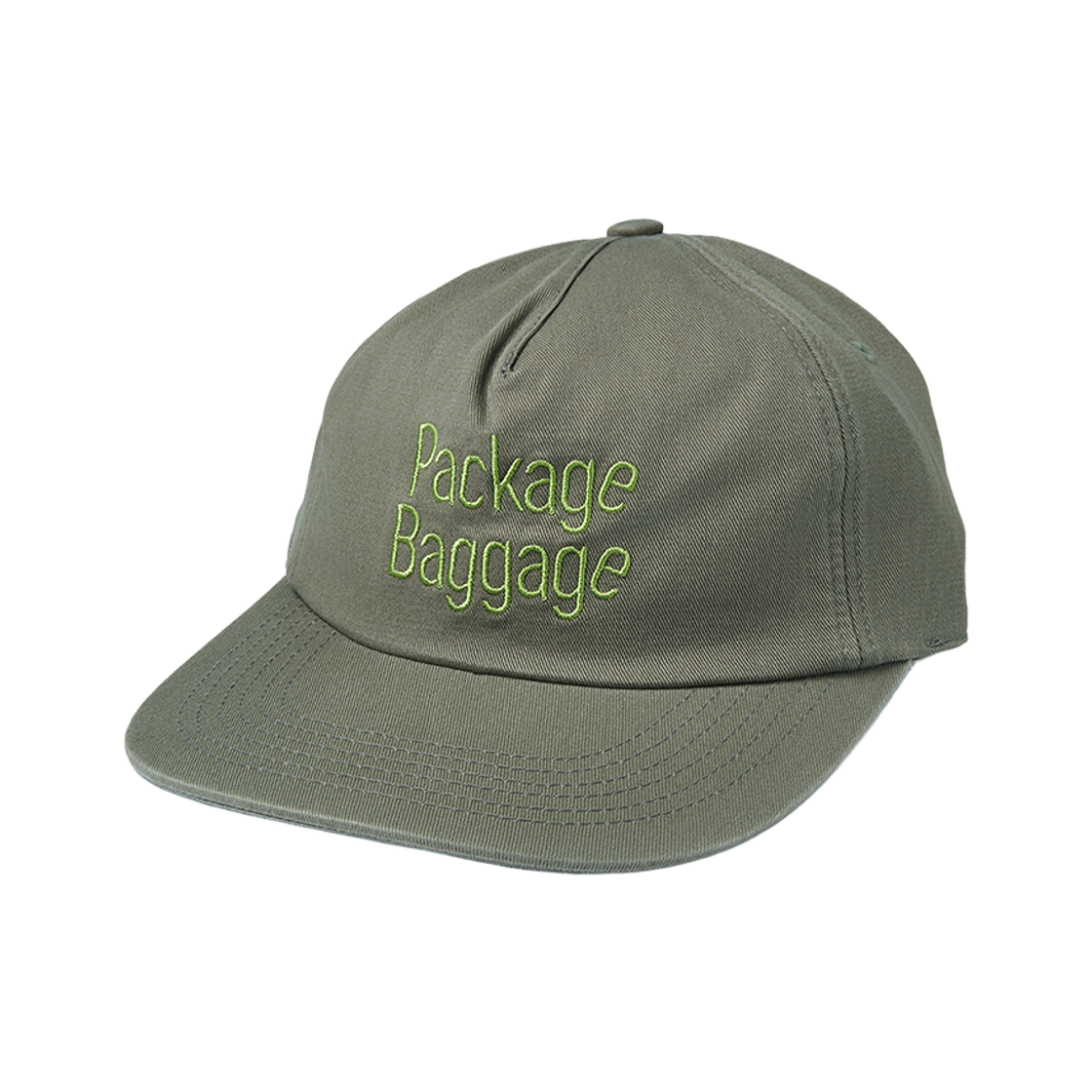나이스웨더 어패럴 패키지 베기지 5P 캡 카키(Nice Weather Apparel Package Baggage 5P Cap Khaki) - 2