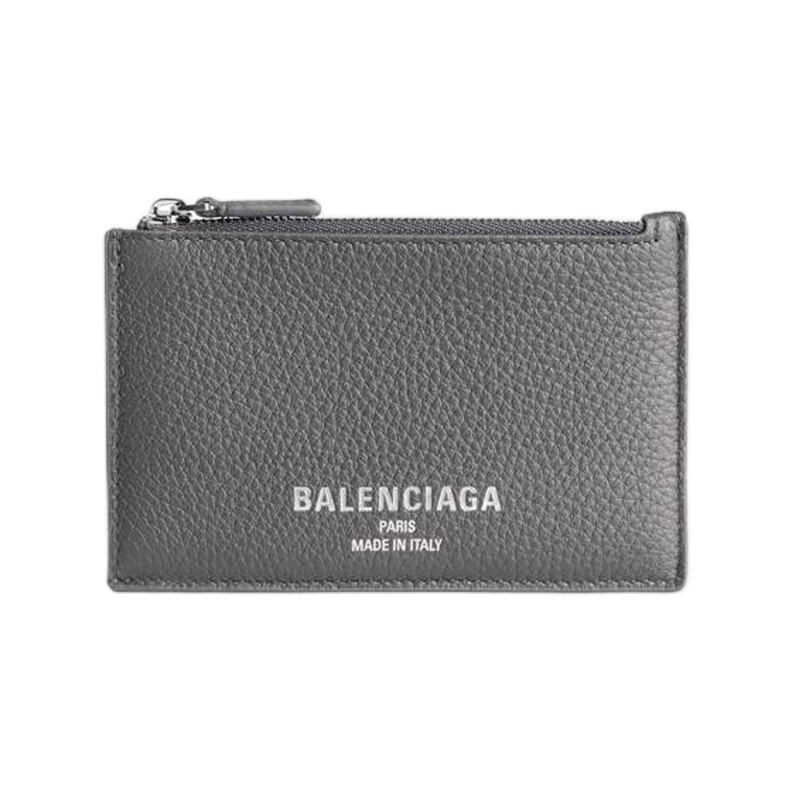 8066392ABV01239 Balenciaga Credit Long Coin and Card Holder In Grey