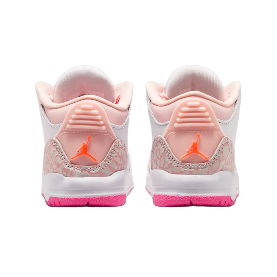 (TD) 조던 3 레트로 펄 핑크 하이퍼 오렌지((TD) Jordan 3 Retro Pearl Pink Hyper Orange) - 3