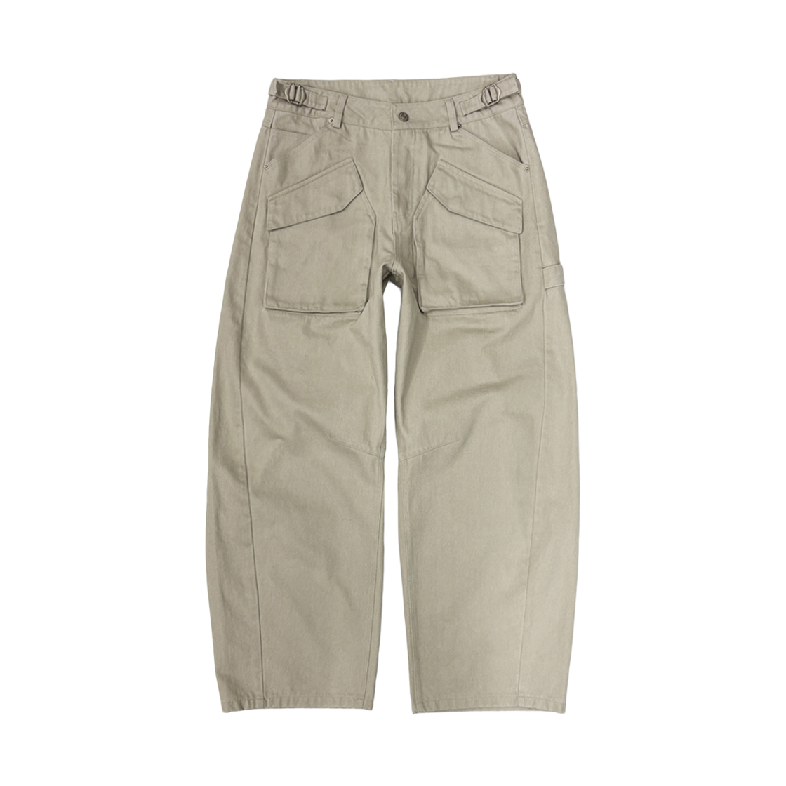 플레이버리즘 엔지니어드 커브드 팬츠 베이지(Flavorism Engineered Curved Pants Beige)